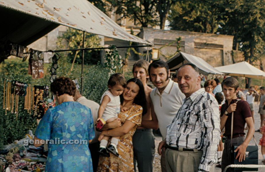 19730815 Molve fair (08), Ivan Generalic, Josip and Goran, 1973
