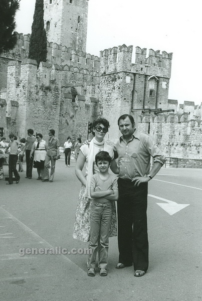 19790600 Josip Generalic, Mirjana and Goran, Sirmione 1979