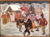 Ivan Generalic, 1936, Gypsy wedding, oil on canvas, 39x54 cm