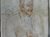 Ivan Generalic, 1969, portrait, drawing, watercolour