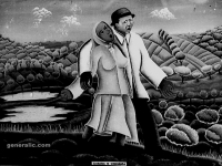 Josip Generalic, 1961, Povratak iz vinograda (Return from vineyard)