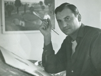 Josip Generalic, 1965, Skupljanje trave (Gathering the grass), ulje na platnu (oil on canvas) foto