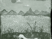 Josip Generalic, 1966, Bijela koza (White goat), ulje na platnu (oil on canvas)