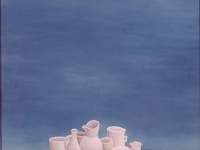 Ivan Generalic, 1974, Mrtva priroda (Still life), ulje na staklu (oil on glass)