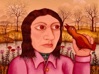 Josip Generalic, 1971, Mirjana, ulje na platnu (oil on canvas)