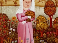 Josip Generalic, 1971, Mladenka pored rijeke (Bride by a river), ulje na platnu (oil on canvas)