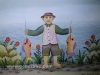 Josip Generalic, 1994, Fisherman by the sea, watercolour