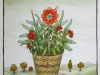 Josip Generalic, 1996, Flowers, watercolour, 28x24 cm