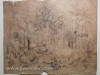 Ivan Generalic, Two cows, drawing