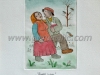 Josip Generalic, JG-E09-01(3), Happy couple, water-coloured etching, 27x20 cm 15x10 cm, 1985 - 200 eur