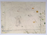 Josip Generalić, Ribič(Fisherman), olovka na papiru (pencil on paper), 44x61 cm – Cijena na upit (Price on request)