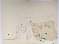 Josip Generalić, Veterinar (Veterinarian), olovka na papiru (pencil on paper), 61x79 cm – Cijena na upit (Price on request)