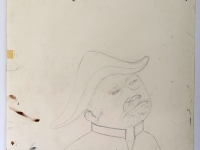 Josip Generalić, 1973, Jendraš, olovka na papiru (pencil on paper), 68x53 cm – Cijena na upit (Price on request)