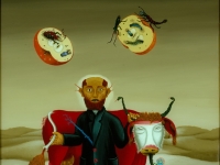 Josip Generalic, 1981, Mutanti (Mutants), ulje na staklu (oil on glass)