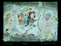 Josip Generalic, 1984, Strijelac (Executor), svilotisak (silkscreen)