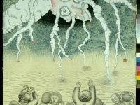 Josip Generalic, 1986, Challenger, akvarel (watercolour)