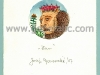 Josip Generalic, JG-H02-21, Zodiac - Leo, water-coloured etching, 20x13 cm Ø 6 cm, 1987 - 100 eur