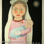 Josip Generalić, 1999, Sretno dijete (Happy child), akvarel (watercolour), 79×53 cm – 300 eur