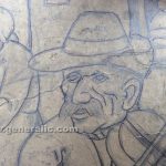 Ivan Generalic, Wedding party, pencil on paper, 80x101 cm detail 05